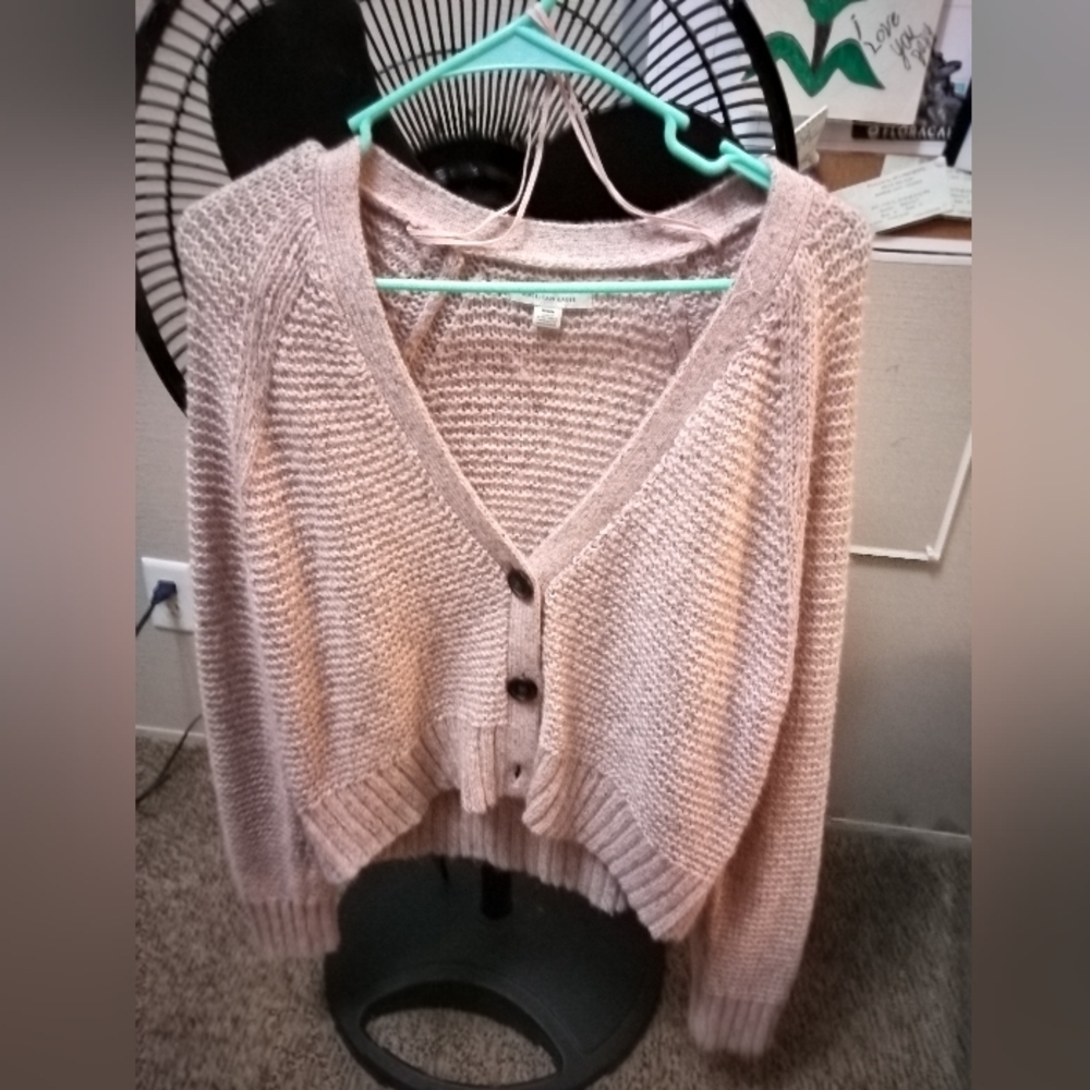 Button up knot cardigan